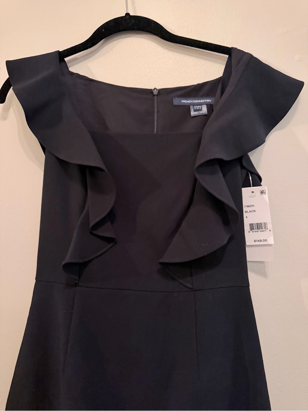 French Connection Ruffle-Trim Dress - Picture 2 of 6
